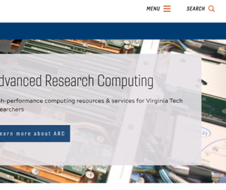 Virginia Tech Advanced Research Computing