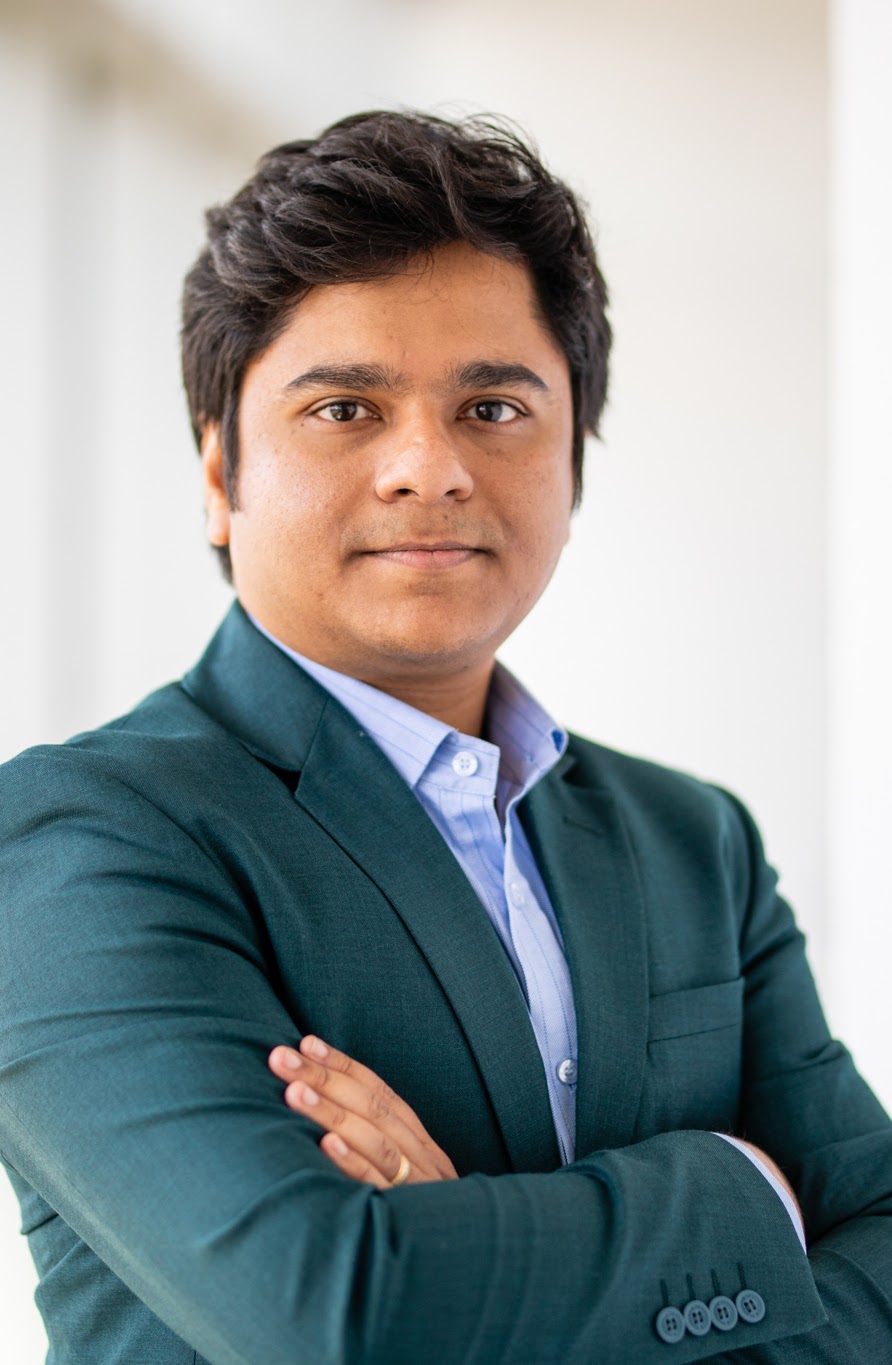 Sourav Saha, lab director